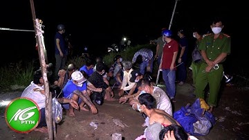 Bắt quả tang 27 đối tượng tụ tập đánh bạc trong lúc toàn tỉnh đang giãn cách xã hội | THKG