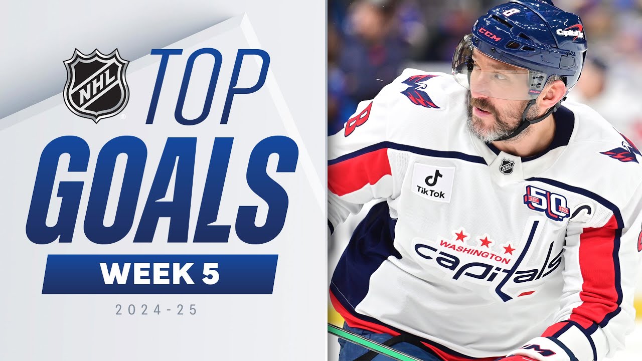 NHL Top Goals of the Week | 2024-25 | Week 5