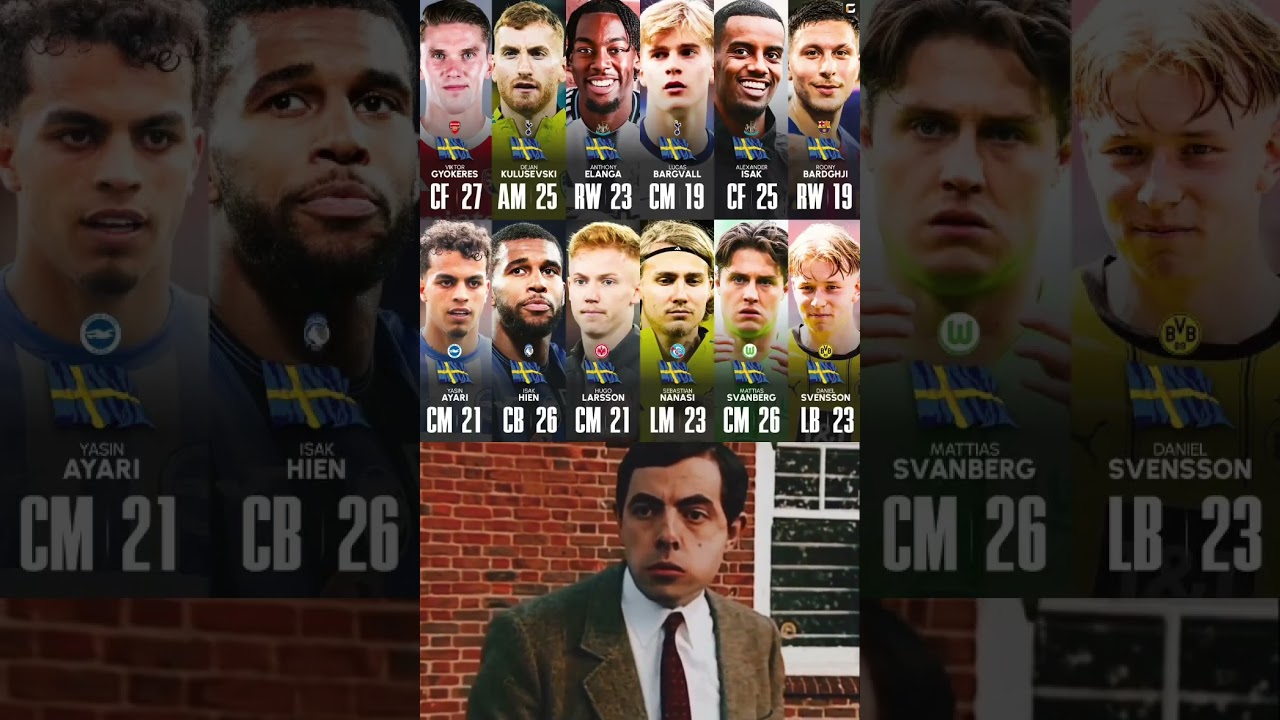 Be careful, Sweden are going to the 2026 World Cup.