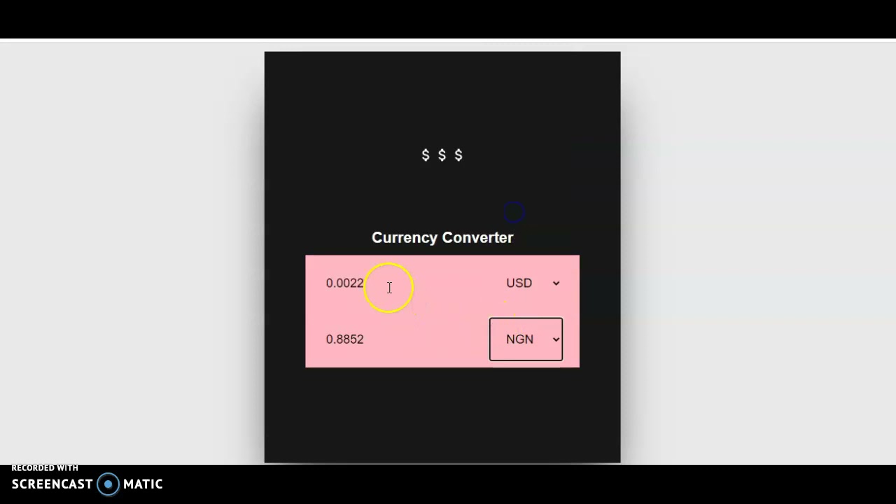Building a currency converter using Fixer.io react and material-UI |  Engineering Education (EngEd) Program | Section