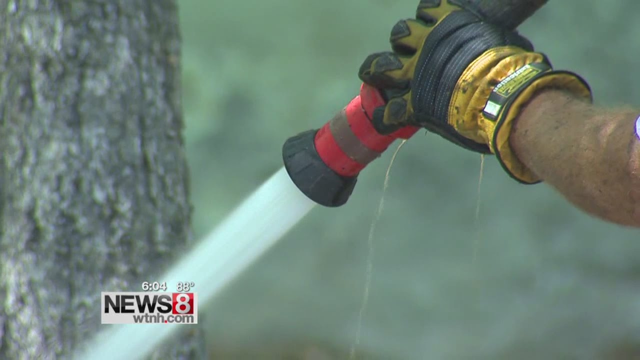 Extreme heat adds to danger fighting brush fires - YouTube