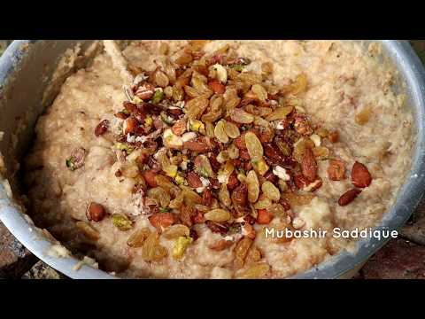 bread-halwa-recipe-by-mubashir-saddique-|-village-food-secrets