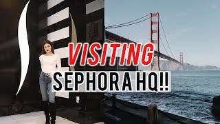 Visiting Sephora Headquarters in San Francisco! Vlog   Haul | Elesa Anthony