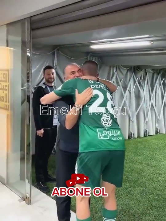 Fatih Terim ve Merih Demiral'ın buluşması.. 🫂🇹🇷 #fatihterim #merihdemiral #alahli
