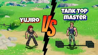 Yujiro Vs Tank Top Master one punch man x baki fights / mugen