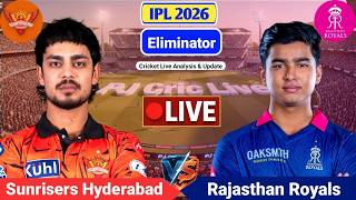 SRH Vs RR Eliminator T20 Live Match Score | Live Score Analysis & Commentary | IPL 2026 Cricket screenshot 4