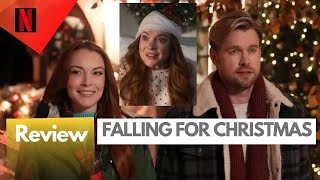 FALLING FOR CHRISTMAS Review |Netflix| Lindsay Lohan