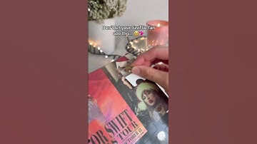 Don’t let your Swiftie fan see this.. 🥹💖 #swiftie #taylorswift #adventcalendar #erastour