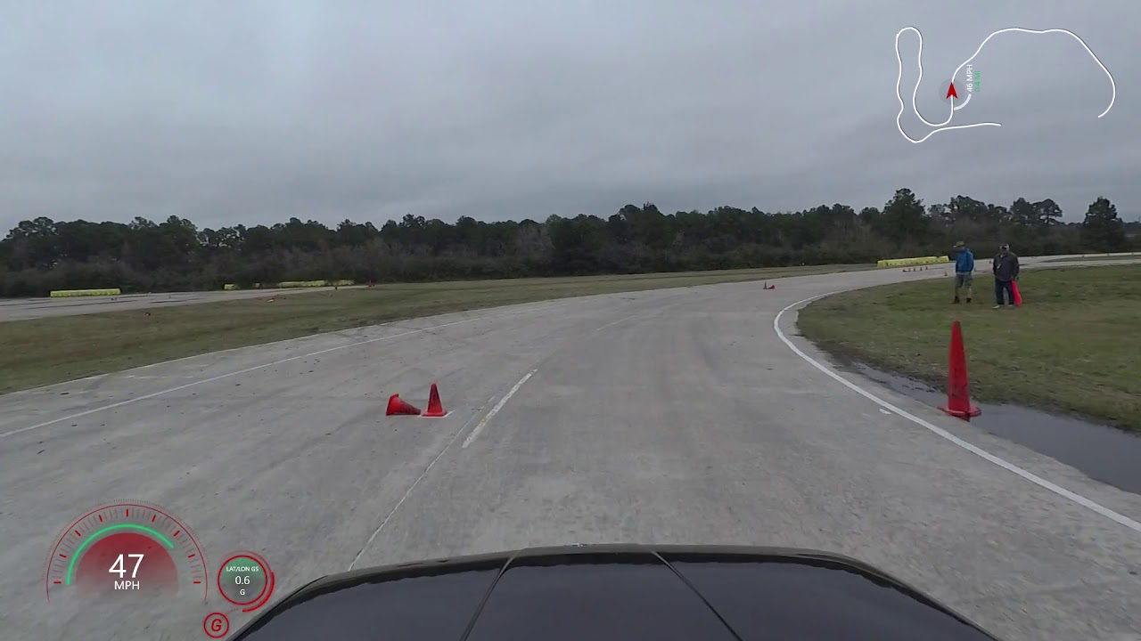Thad's Fastest Run Houston BMW Autocross #2 - YouTube
