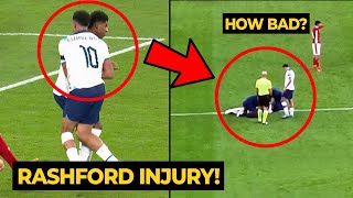 Marcus Rashford INJURED after colliding with Trent Alexander-Arnold | Manchester United News