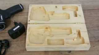 Solid Wooden Toolbox Cnc