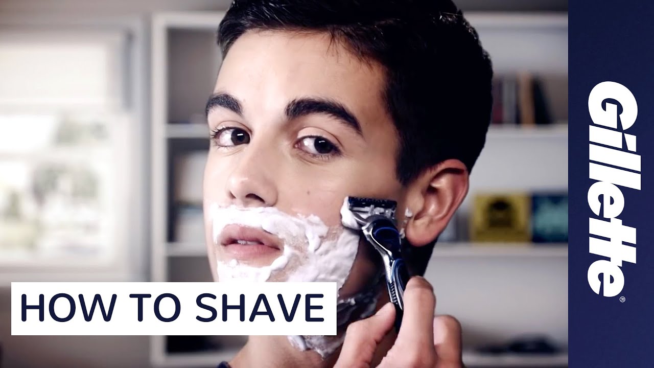 How to Shave - Shaving Tips for Men | Gillette - YouTube