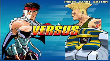 Capcom Fighting Evolution - HD PS2 Gameplay - PCSX2