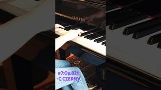 🎹Need the Exercise?▶️#7:Op.821,160 Eight-measure Exercise - C.CZERNY #shorts #piano