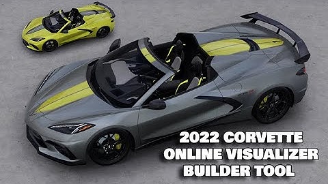 2022 CORVETTE VISUALIZER GOES UP  ~ SNEAK PEEK AT C8-R RACE SPECIAL EDITIONS