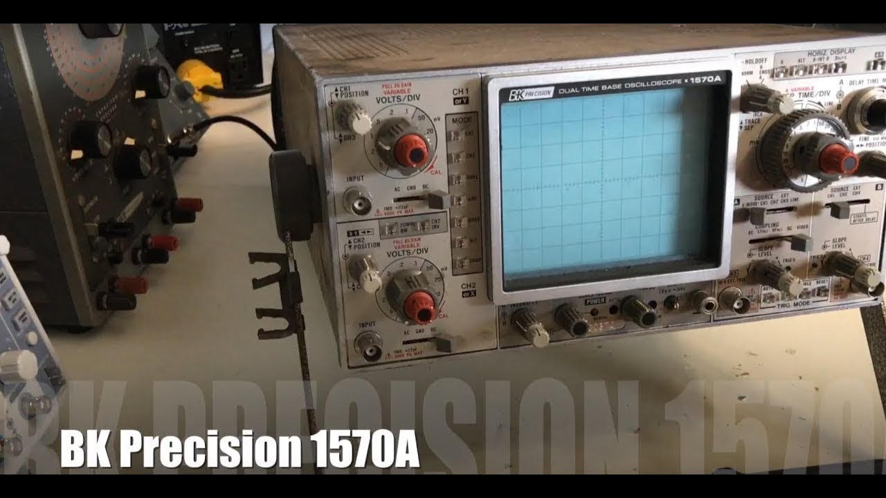 BK Precision 1570A Oscilloscope Repair and Calibration Part 4 of 5
