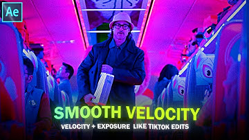 How to make velocity edit :after effects