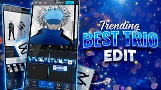 How To Make Viral Best Trio Edit in CapCut | MONTAGEM TENTANA Slowed Tutorial February 2026 🔥