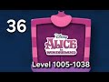 POP TOWN Alice In Wonderland Part 36 Level 1005-1038