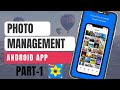 Photo Management App | Android Studio | Part 1 | in Hindi | ‪@androidwithsachin