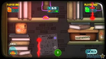 Tales from Space About a Blob Co-op Walkthrough - Level 11 School 1