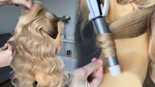 Curls half up half down | Hairstyle 2024 Tutorial for long hair