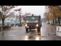 自衛隊・救急車　緊急走行　@国民保護実動訓練