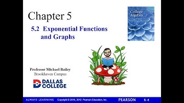 MATH 1314 5.2  Exponential Functions and Graphs