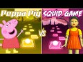 Peppa Pig Theme Song VS Squid Game Theme Song | Tiles Hop EDM Rush