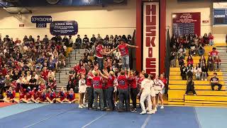 Reno High School HOCO Varsity Football & Cheer Performance