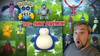 Over 100 ✨Shiny✨ Pokémon Caught Pokémon GO Fest New York City Day 2 & 3