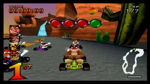 Crash Team Racing PS1 Dingo
