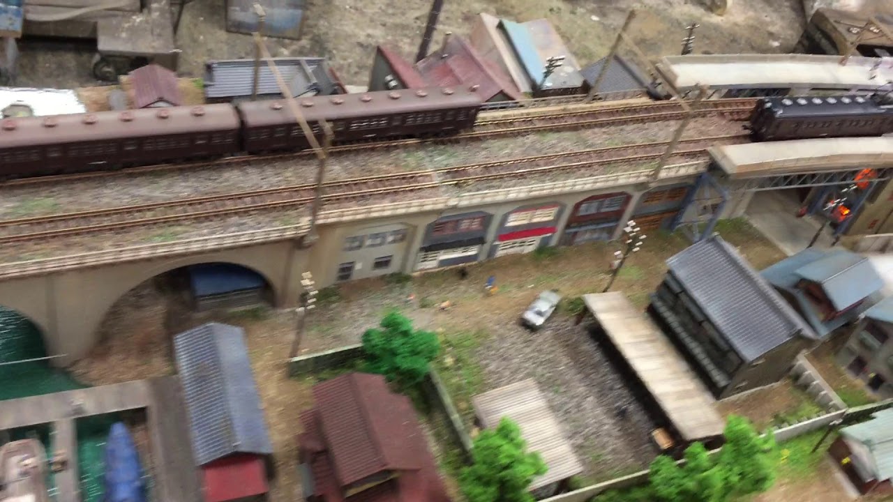 ジオラマ　鉄道 在りし日の高山本線を堪能 #Nゲージ #鉄道模型 #ジオラマの