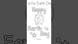 Free Printable Earth Day Coloring Pages For Kids/Earth Day Coloring Activities