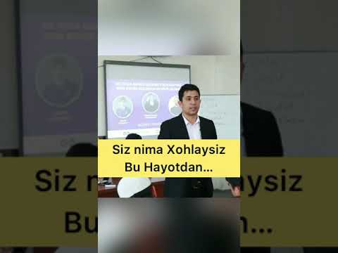 Video: Nima Xohlaysiz?