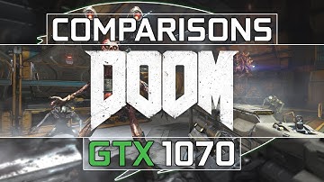 GTX 1070 | i5-6600 DOOM (1080p + 1440p + 4K) (OpenGL + Vulkan) (1080p60FPS)