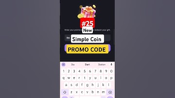 Simple Coin New #promocode Gift | letest Promo code in Simple Coin #simplecoin #giftcode #tekmining