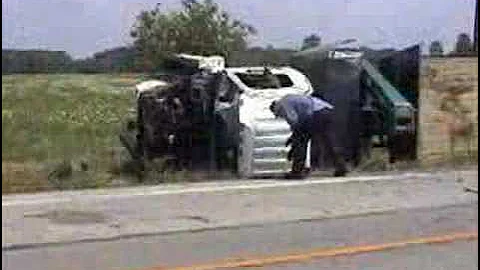 Fatal truck accident on 303