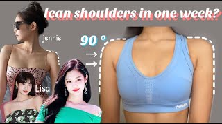 10 MIN Kpop Idol 90 degree shoulders WORKOUT - shoulder fat, fix posture