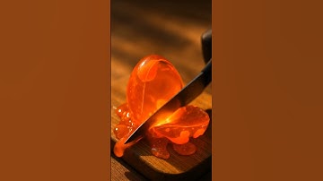 Cutting dry soap strips on the table. #soapcarving #satisfying