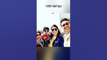 12th fail IPS officer🔥Manoj Kumar Sharma with wife Shraddha Joshi and kinds🥰#shortvideo