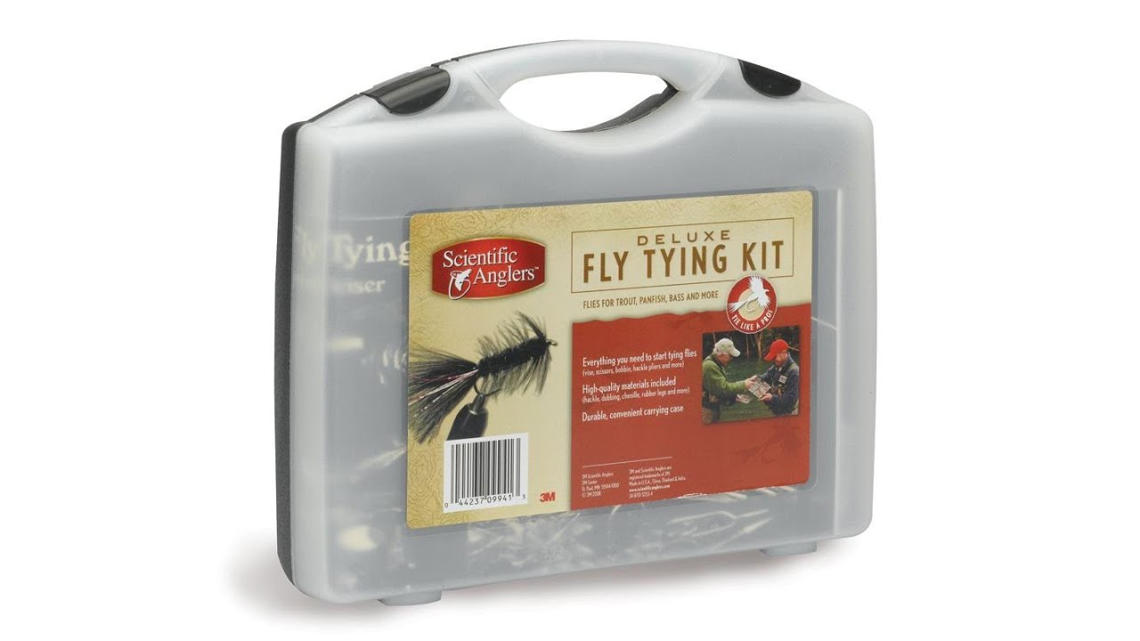 SA Scientific Anglers Deluxe Fly Tying Kit YouTube