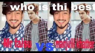 Mr Faisu07 Vs Manjulll Kahtter Best Videos Musically Star