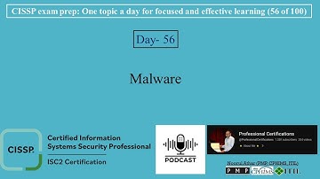 CISSP Exam Prep -056 | Malware | 👾