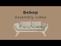 Karup design  bebop sofa bed assembly