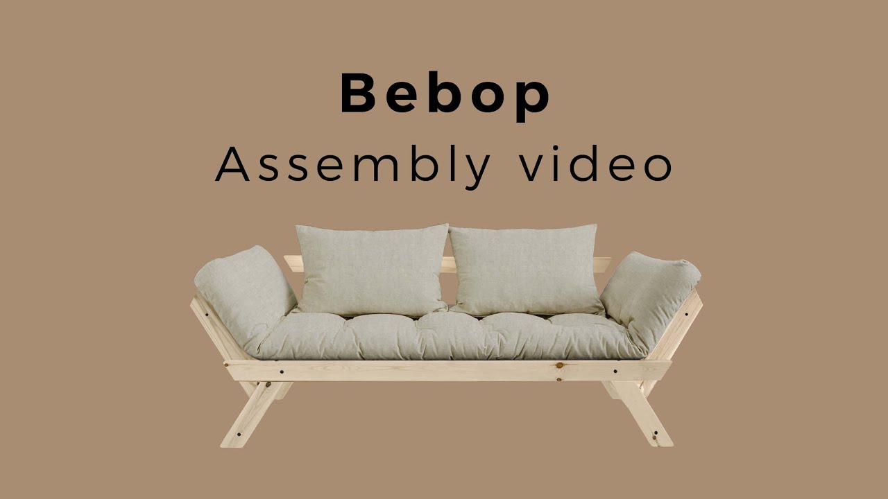 Karup Design | Bebop Futon Sofa | Three Pieces of Furniture in One