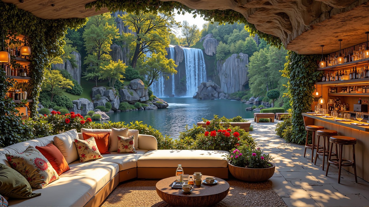 Forest Morning Jazz Cabin | Smooth Morning Jazz In Cafe Cabin for Focus, Relaxation