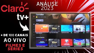 CLARO TV+ MAIS de 100 CANAIS AO VIVO | ANÁLISE do APP | FUNCIONA?