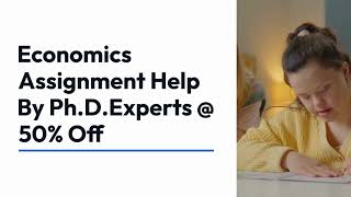 Economics Assignment Help by Experts