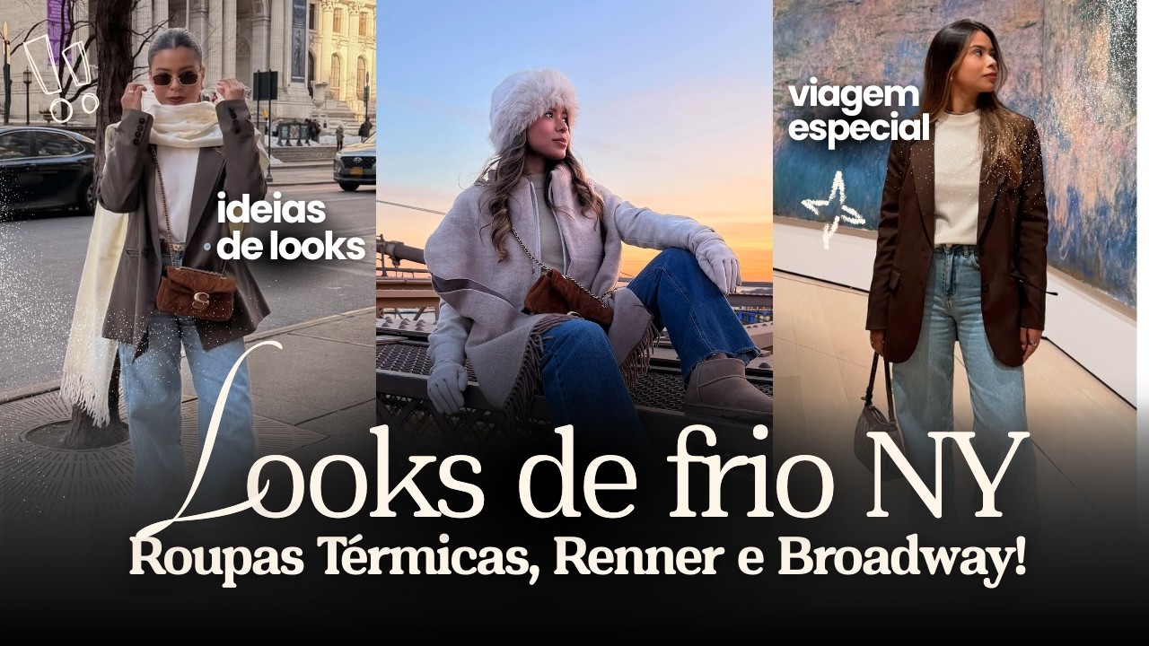 O que vestir em Nova York no Inverno? | Looks Reais da Viagem❄️